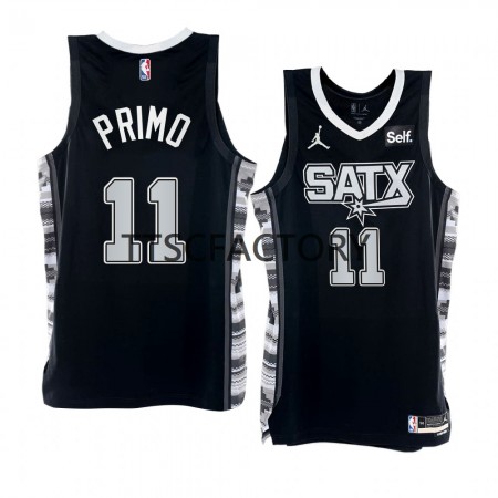 Camiseta Hombre San Antonio Spurs Joshua Primo 11 Nike 2022-23 Statement Edition Negro Swingman Camiseta Hombre San Antonio Spurs Joshua Primo 11 Nike 2022-23 Statement Edition Negro Swingman